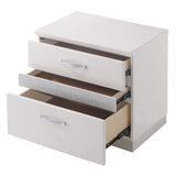 Naima II - Nightstand - White High Gloss
