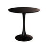 Mid-Century Round Dining Table With Pedestal Base For 2 - 4 People