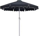 Amalfi - Patio Umbrella - White Base / White Pole