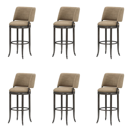 Torres - Upholstered Swivel Barstool