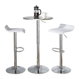Ale - Round Bar Set - Chrome Metal