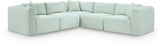 Shaggy - 5 Piece Modular Corner Sectional