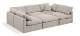 Indulge - Linen 6 Piece Modular Sectional