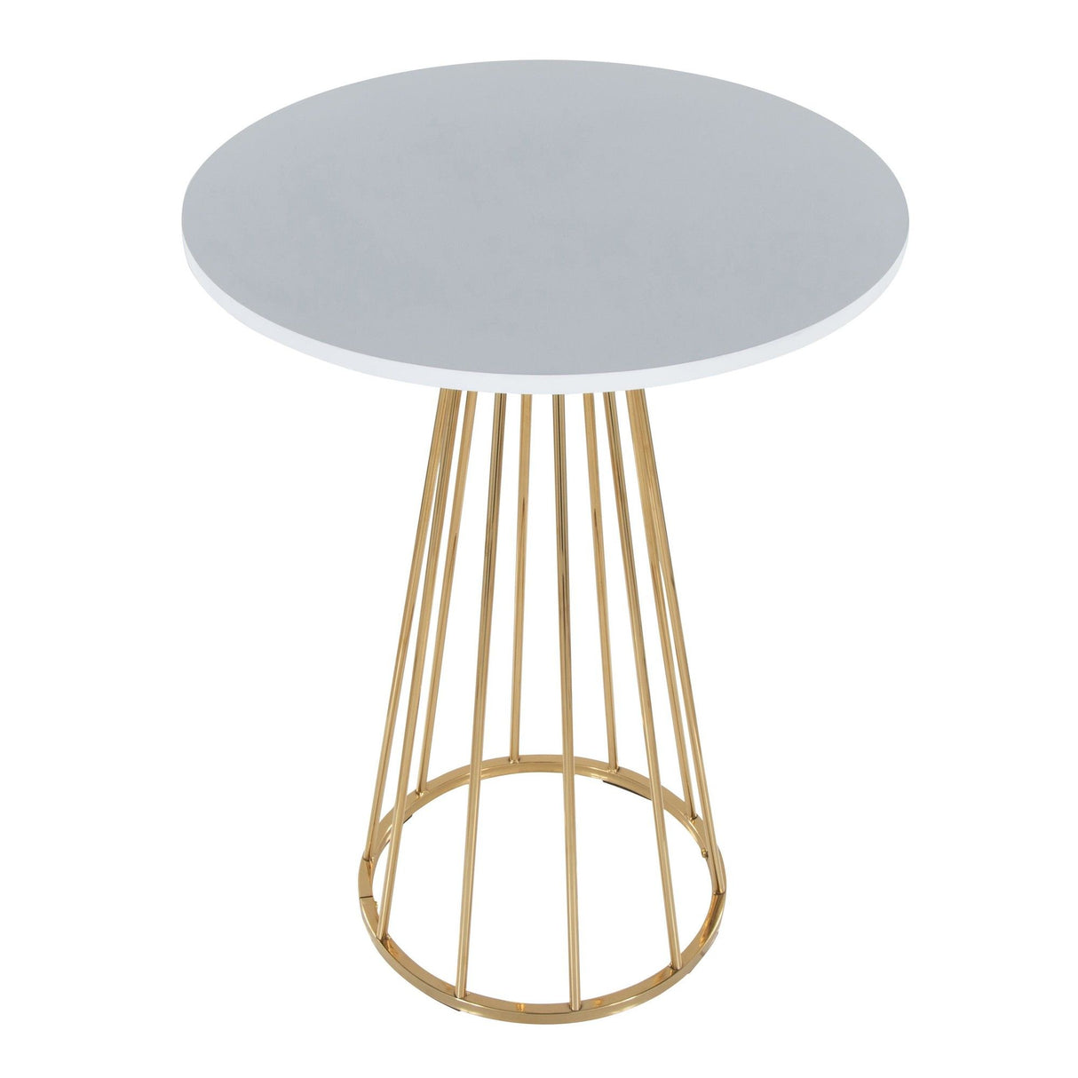 Canary - Counter Table - Gold Metal