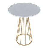 Canary - Counter Table - Gold Metal