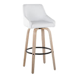 Hannah - 30" Fixed-Height Barstool With Swivel (Set of 2)