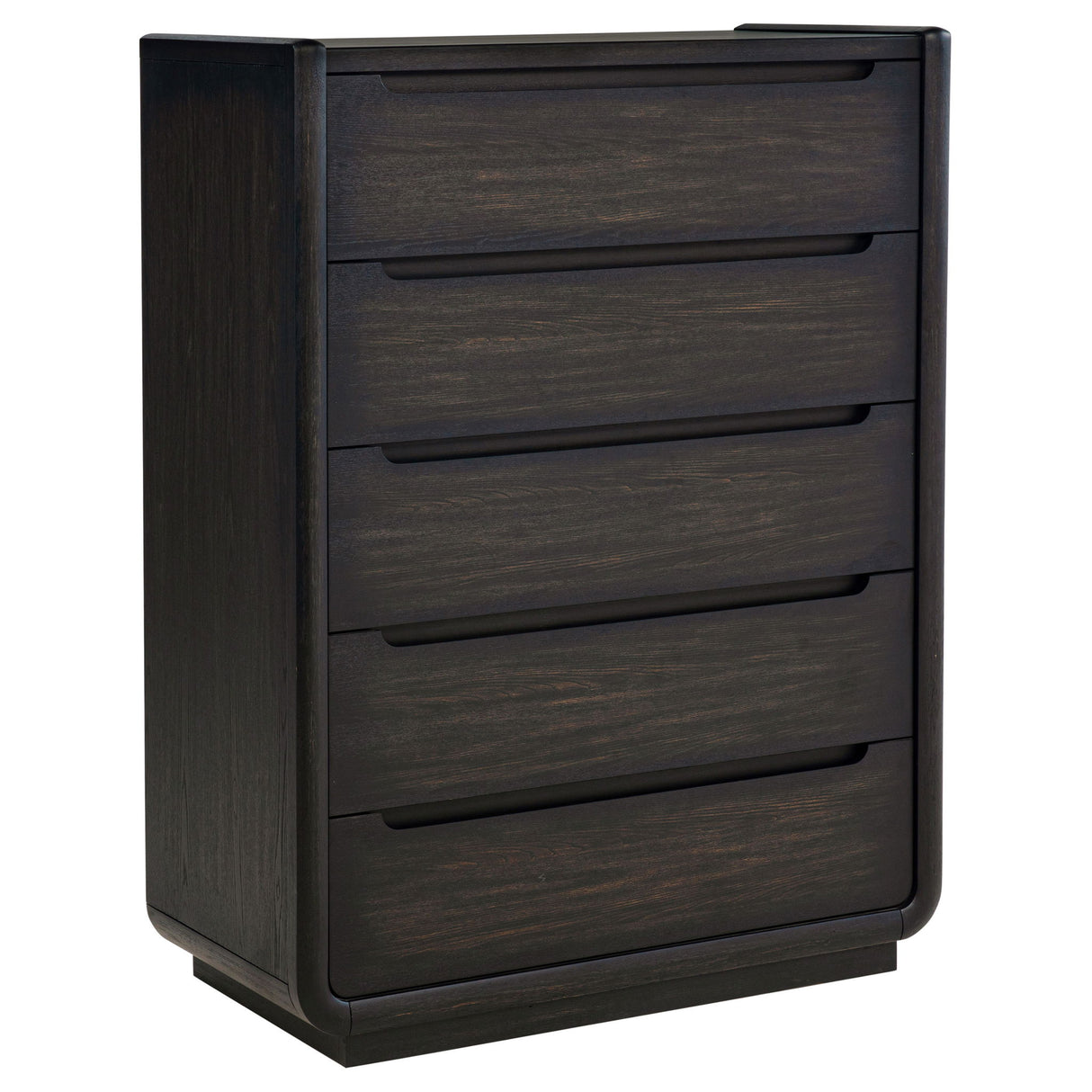 Bangor - 5 Drawer Bedroom Chest - Black