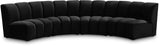 Infinity - 4 Piece Velvet Modular Sectional
