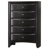 Palamino - 5 Drawer Bedroom Chest - Black