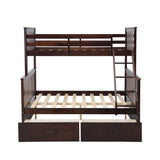 Bunk Bed With Ladder, And Safety Guard Rails