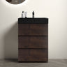 Alice - Bathroom Vanity With Large Storage Freestanding Bathroom Vanity, Sink For Modern Bathroom, One-Piece Sink Basin Without Drain And Faucet