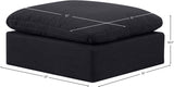 Indulge - Linen Ottoman