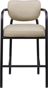 Serava - Vegan Leather Upholstered Bar Stool