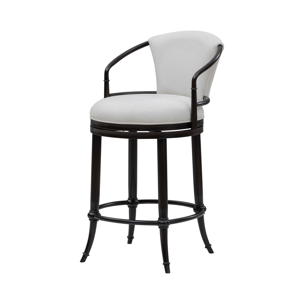 Otis - Upholstered Swivel Counter Height Barstool