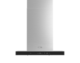 Dacor DHD30U990WS 30 Inch Chimney Wall Hood Silver Stainless front view