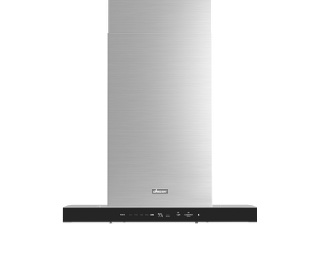 Dacor DHD30U990WS 30 Inch Chimney Wall Hood Silver Stainless front view