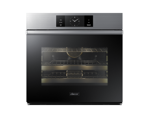 Dacor DOB30M977SS 30 Inch Single Wall Oven Silver Stainless front view
