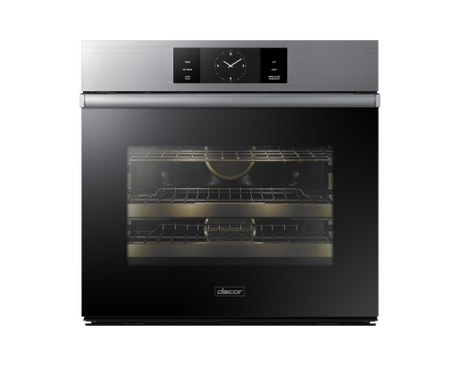 Dacor DOB30M977SS 30 Inch Single Wall Oven Silver Stainless front view