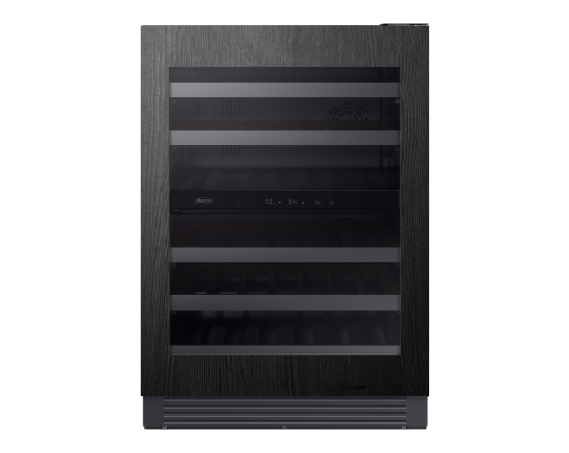 Dacor DRW24G7500APDA 24-inch undercounter wine cellar panel ready front view