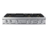 Dacor DTT48T963GS 48 Inch Gas Rangetop with Griddle front view