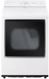 LG DLG8201W Gas Dryer front angle