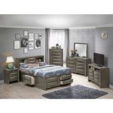 Marilla - Storage Bed With Bookcase Headboard