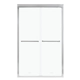 Modern Double Sliding Shower Enclosure, Tempered Glass