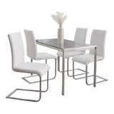 Fuji - Foster Contemporary 5 Piece Dining Room Set