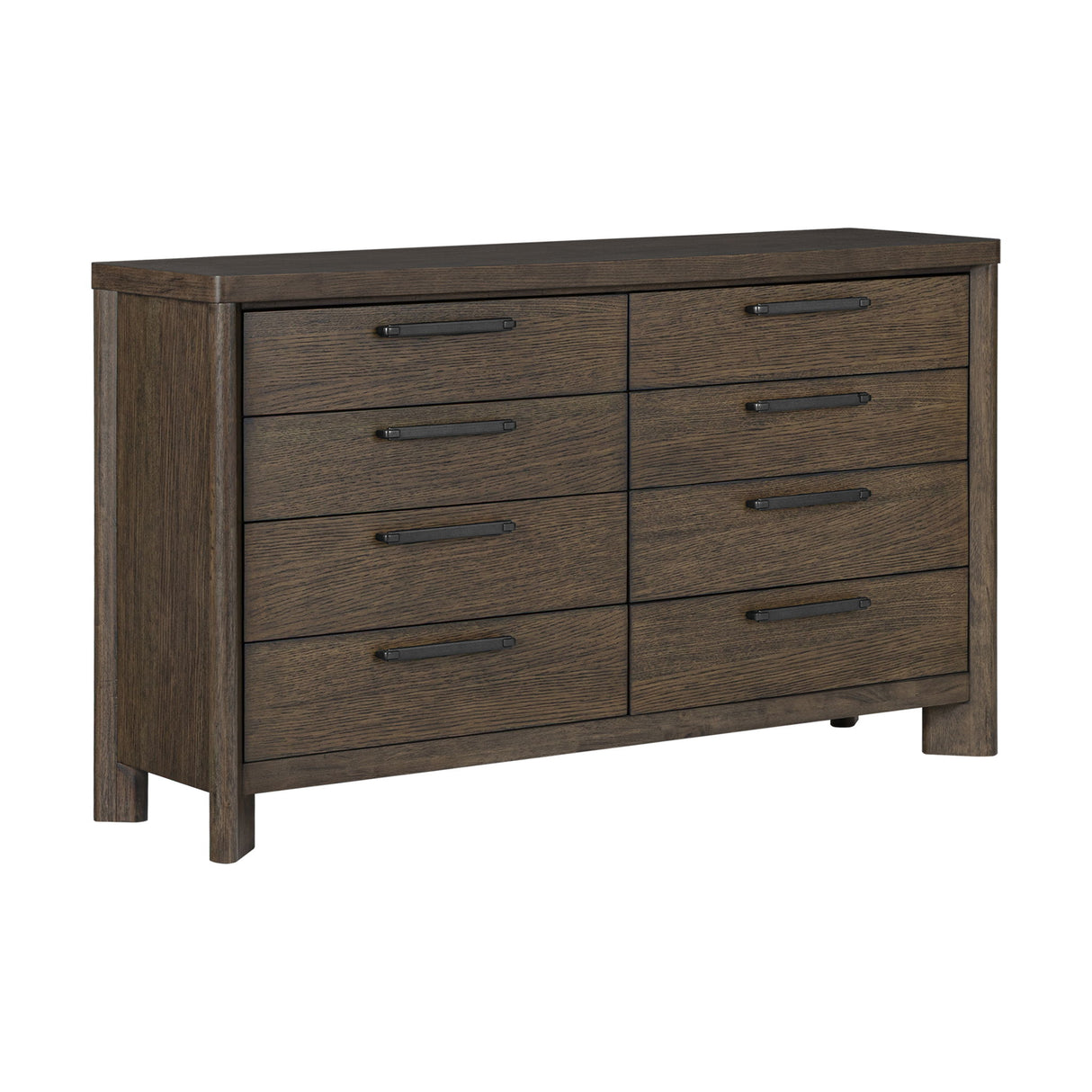 8 Drawer Dresser - Dark Oak