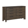 8 Drawer Dresser With Rustic Design