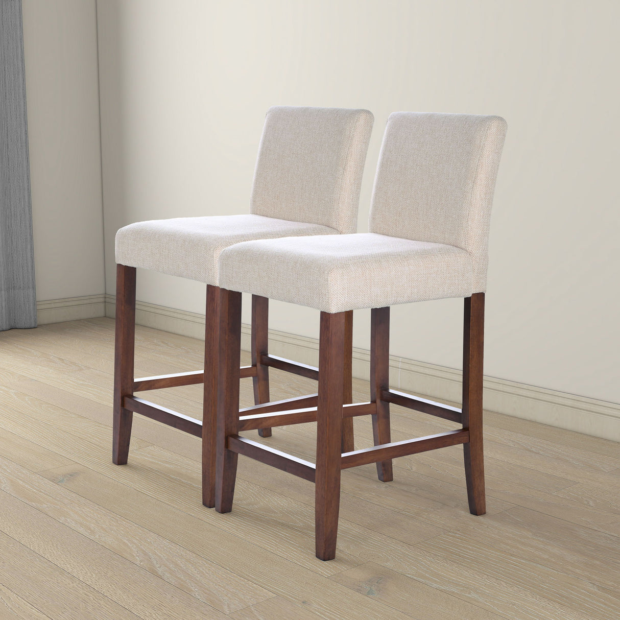Dorian - Counter Chair (Set of 2) - Beige