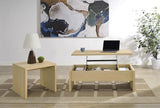 Canoga - Lift Top Cocktail Coffee Table Set - Light Oak