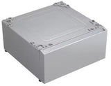 LG SIGNATURE WDP8P laundry pedestal angled view