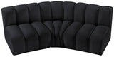 Arc - Velvet 3 Piece Modular Corner Sofa