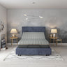 Copper Lux Hybrid - 12" Mattress With Copper Infused Contouring Memory Comfort Layer And Supportive Coil System