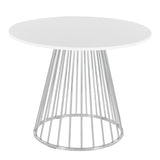 Canary - Cosmo Dining Table - Silver Base