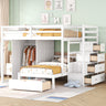 Bunk Bed With Wardrobe, Drawers