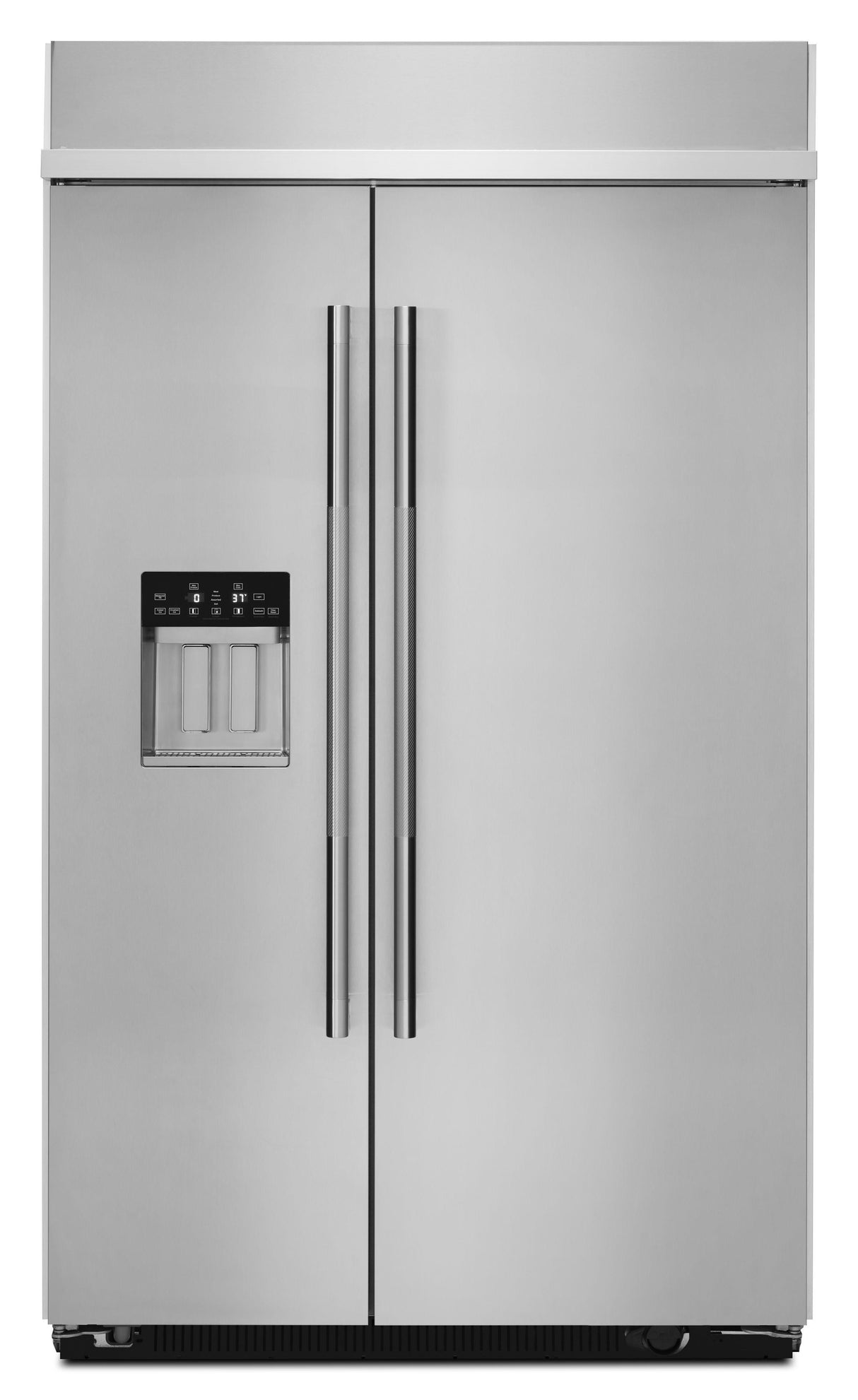 JennAir JBSS48E22L 48-inch Built-In Side-by-Side Refrigerator Stainless Steel