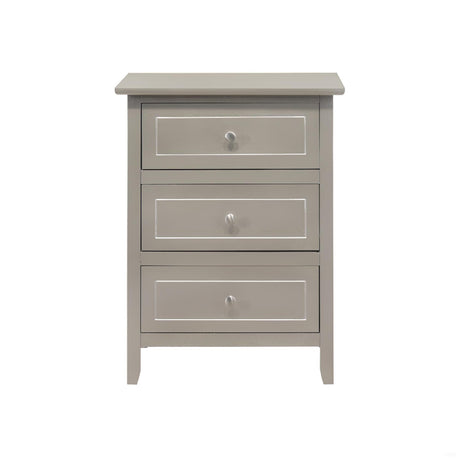 Daniel - 3 Drawer Nightstand