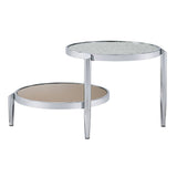 Abbe - Coffee Table - Glass & Chrome