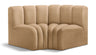 Arc - Velvet 2 Piece Modular Sofa