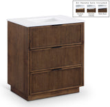 Willard - Engineered Stone And Solid Wood Bathroom Vanity