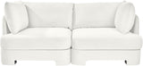 Hammond - Velvet Performance Fabric Upholstered 2 Piece Loveseat