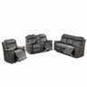 Contemporary Living Room Set, Horizontal And Vertical Tufting
