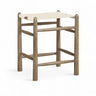Santos - Backless Counter Stool With Stained Brown Base