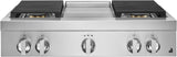 JennAir JGCP536HM 36 inch NOIR gas rangetop stainless steel