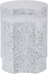 Dimple - Modular End Table - Terazzo Finish