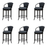 Otis - Upholstered Swivel Counter Height Barstool