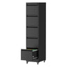 Drawer Metal Locking Vertical File Cabinet With Wheels Heavy Duty Lockable Storage