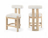 Arienzo - Velvet Performance Fabric Upholstered Counter Stool (Set of 2)